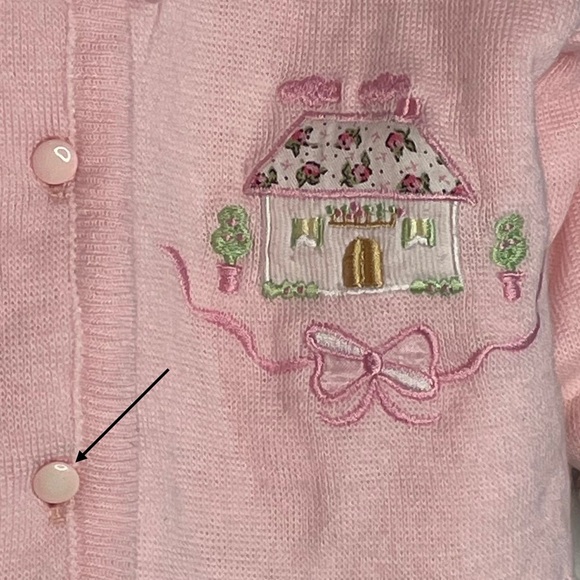 Vintage Friedknit Creations Acrylic Hooded Sweater Jacket Double Layer✔️Size - Picture 10 of 14